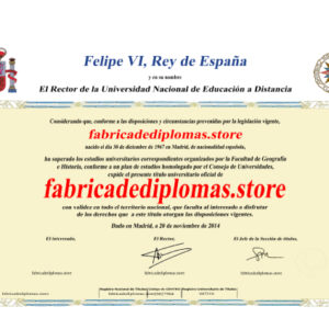 comprar Título falso UNED